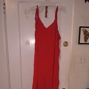 Vince Camuto | Vibrant Red Jumpsuit